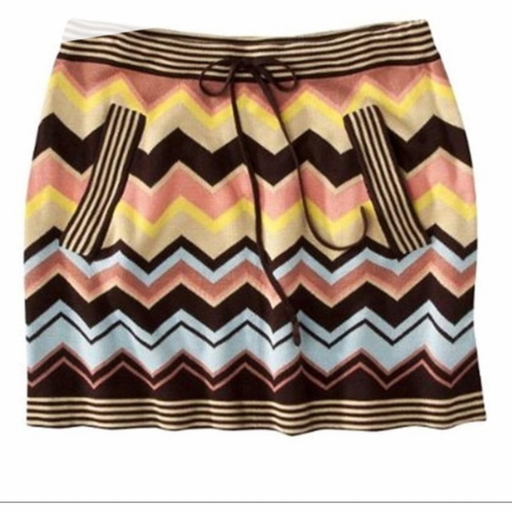 Missoni for Target knit mini skirt size small
